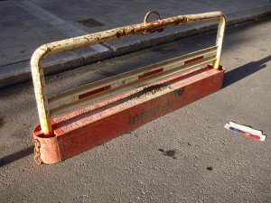 financial road block